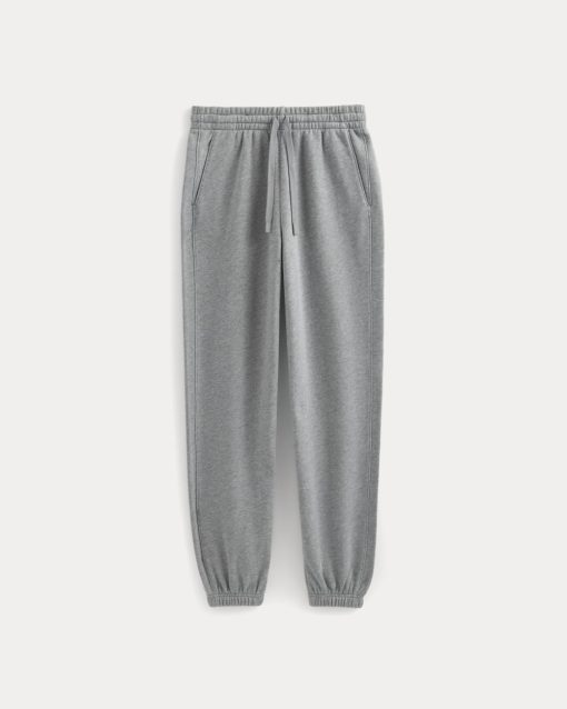 Alternative view of Lightweight Terry Jogger | Vintage Heather Grey