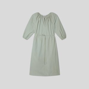 Alternative view of The Raglan Sleeve Poplin Dress | Seagrass