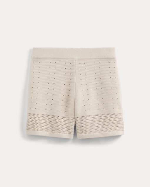 Alternative view of Open-Knit Short in Everyday Cotton | Canvas