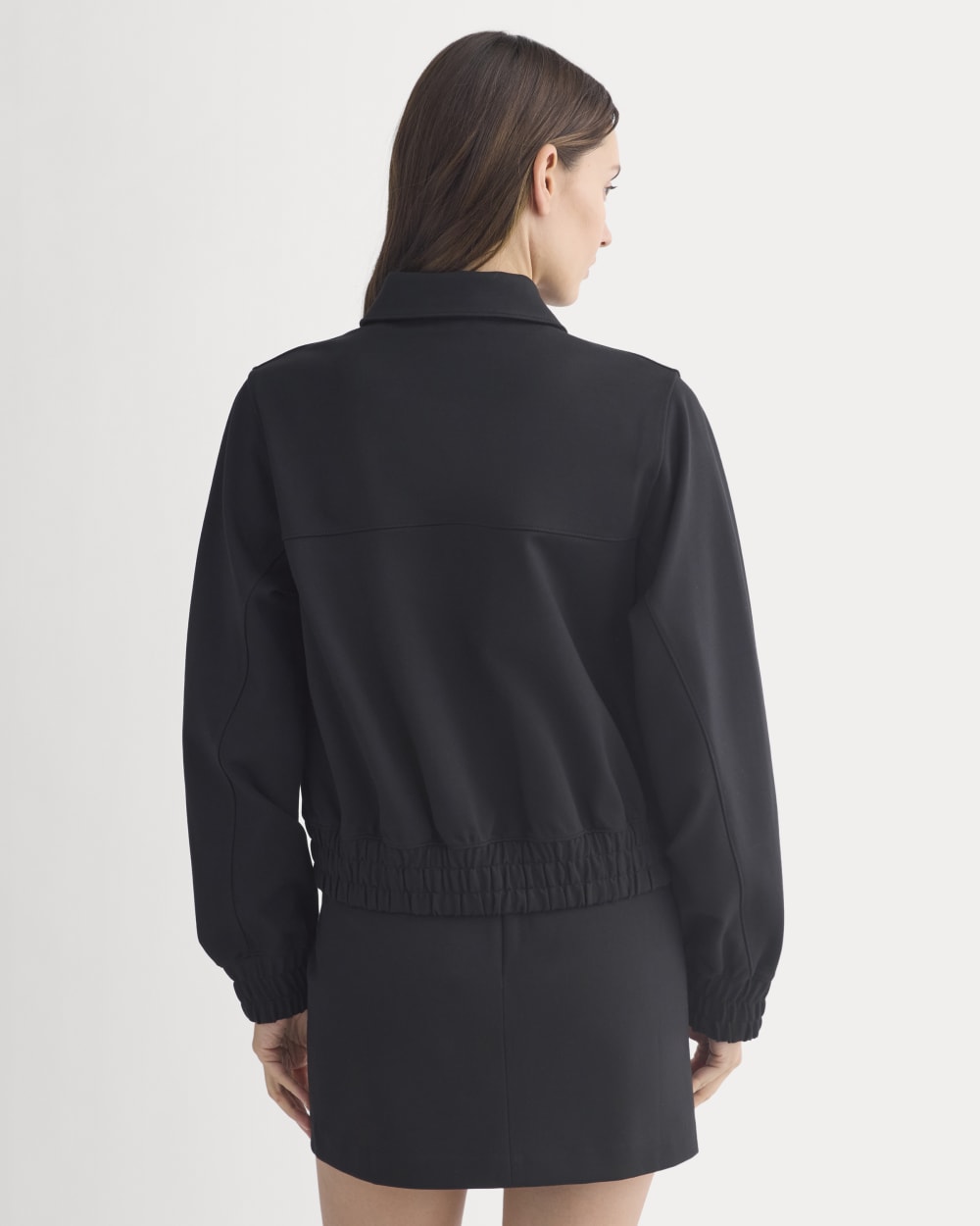 Ponte Aviator Jacket | Black - Image 5
