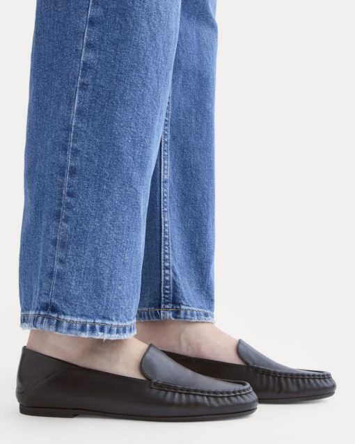 Alternative view of Leather Day Driver Loafer |  Black