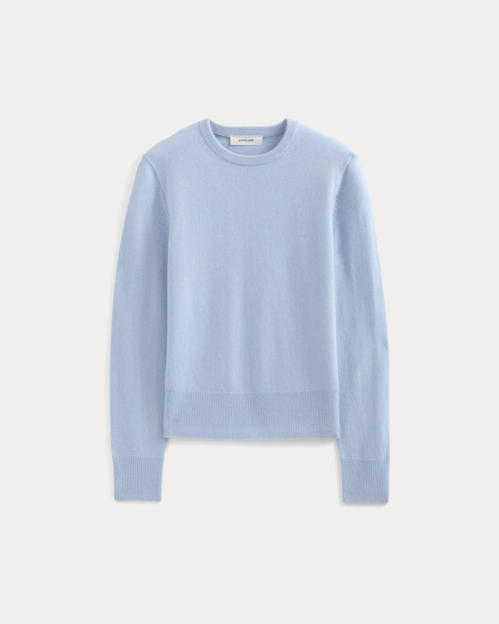 Cashmere Slim Crew Sweater | Open Air Blue - Image 2