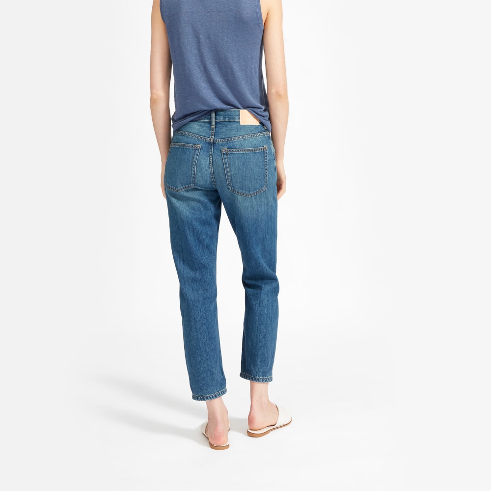 The Super-Soft Relaxed Jean | Mid Blue - Image 17
