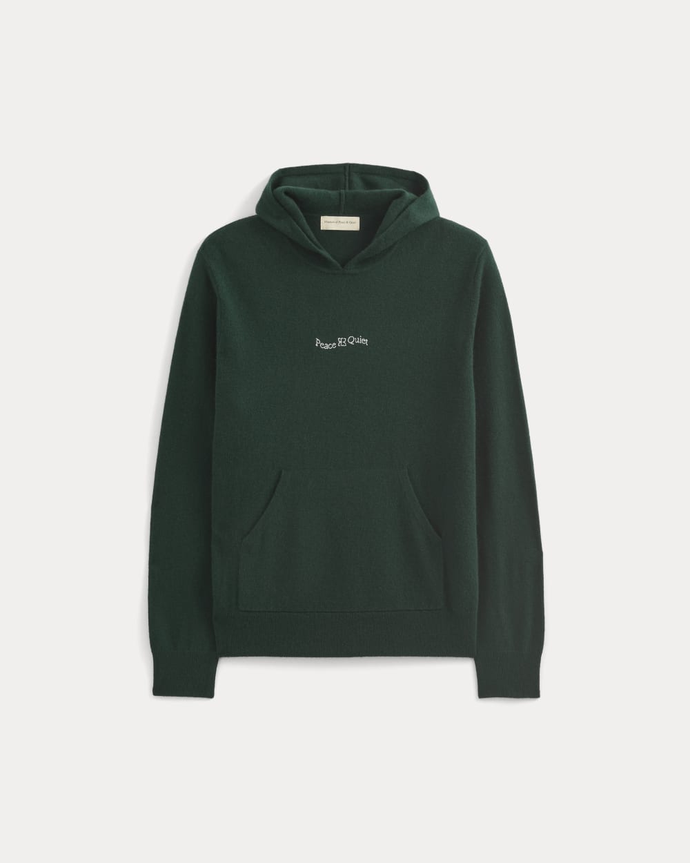 Everlane x Peace & Quiet Cashmere Hoodie | Pine - Image 2