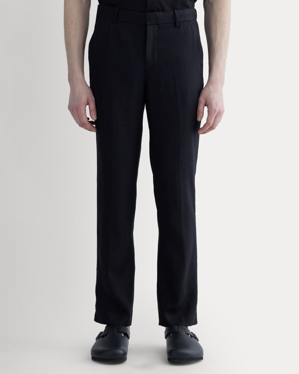 The Linen Trouser | Black - Image 3