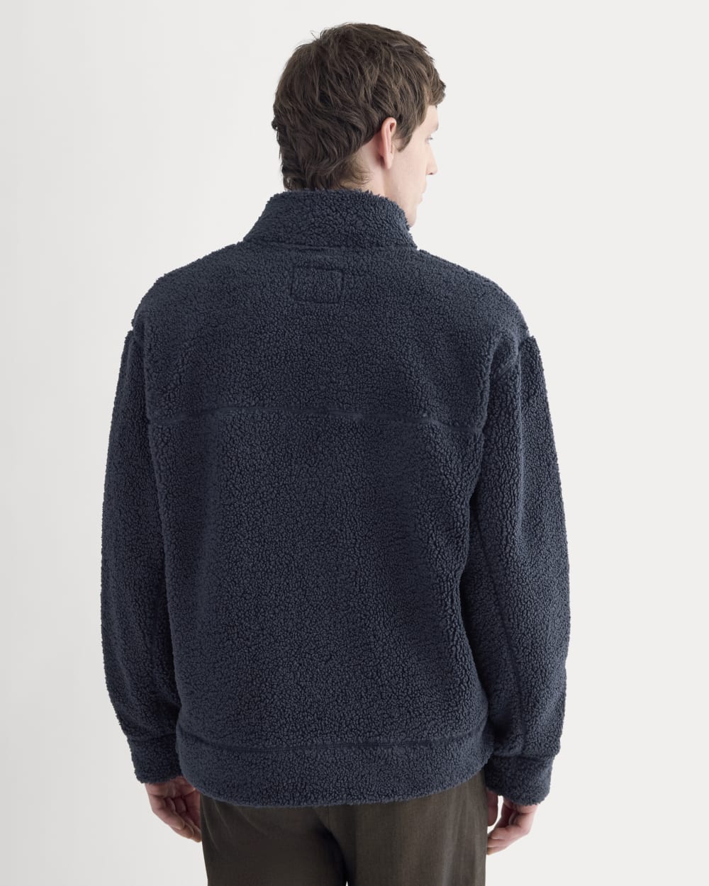 ReTrack Fleece Zip-Up | Deep Navy - Image 5
