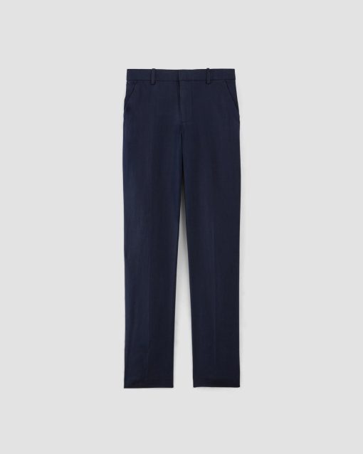 Alternative view of The Linen Trouser | Navy