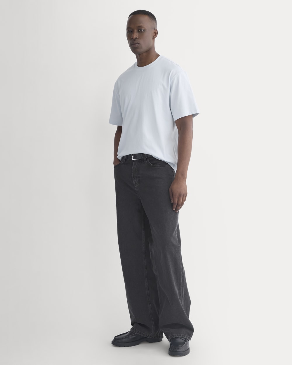 Archive Standard-Fit Cotton Crew | Skywriting - Image 3