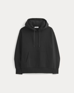 Alternative view of Luxe Fleece Hoodie | Black