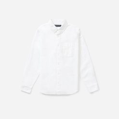 The Standard Fit Japanese Oxford Shirt | Uniform | White | Tall