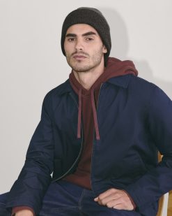 Alternative view of The Cabin Beanie | Heathered Soot