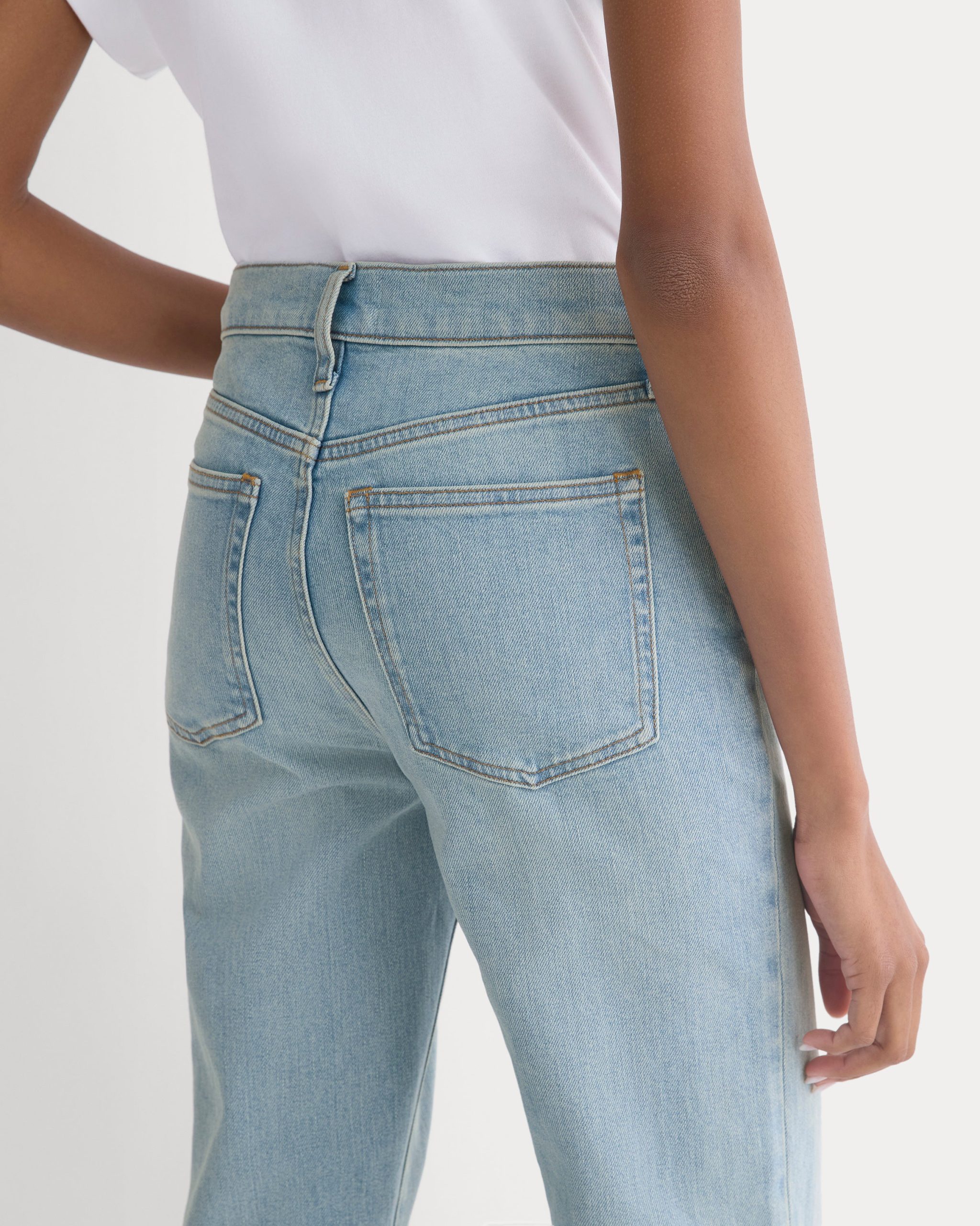 High-Rise Slim Bootcut Jean | Light Indigo - Image 4