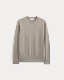 Alternative view of The No-Sweat Sweater | Uniform | Heathered Oatmeal