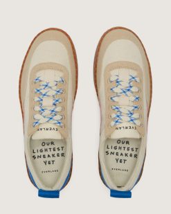 Alternative view of The Tread-Bare Sneaker | Canvas / Lapis Blue / Classic Red