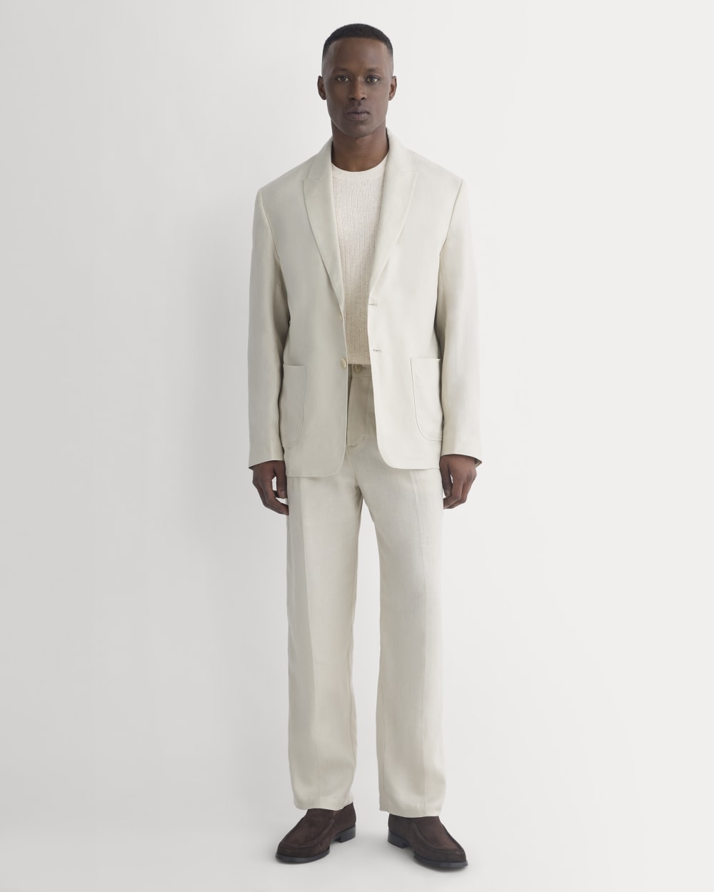 Soyeux Linen Linen Blazer | Peyote - Image 2