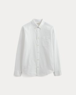 Alternative view of The Slim Oxford Shirt | White | Standard