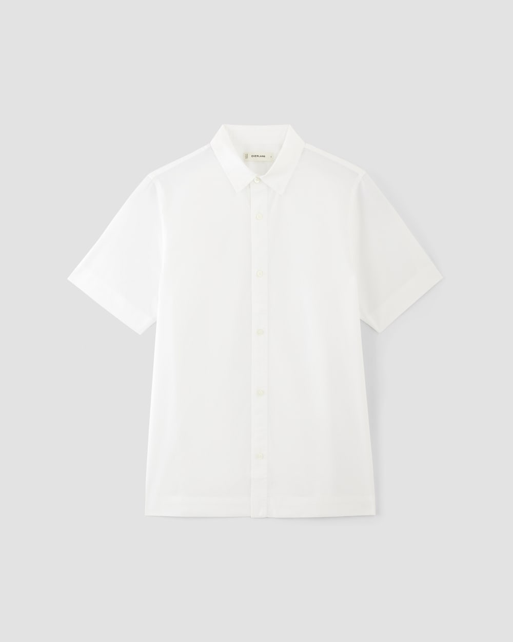 The Supima® Short-Sleeve Poplin Shirt | White - Image 2