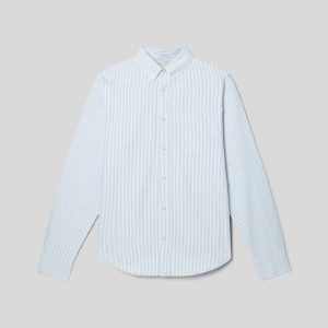 Alternative view of The Classic Oxford Shirt | White / Blue | Standard