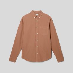Alternative view of The Classic Oxford Shirt | Carob Brown | Standard