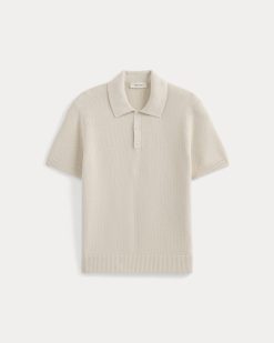 Alternative view of Seed Stitch Polo | Birch