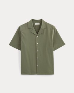 Alternative view of The Seersucker Resort Shirt | Lichen Green