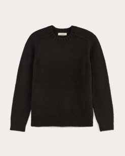 Alternative view of The Cloud Crewneck Sweater |  Black