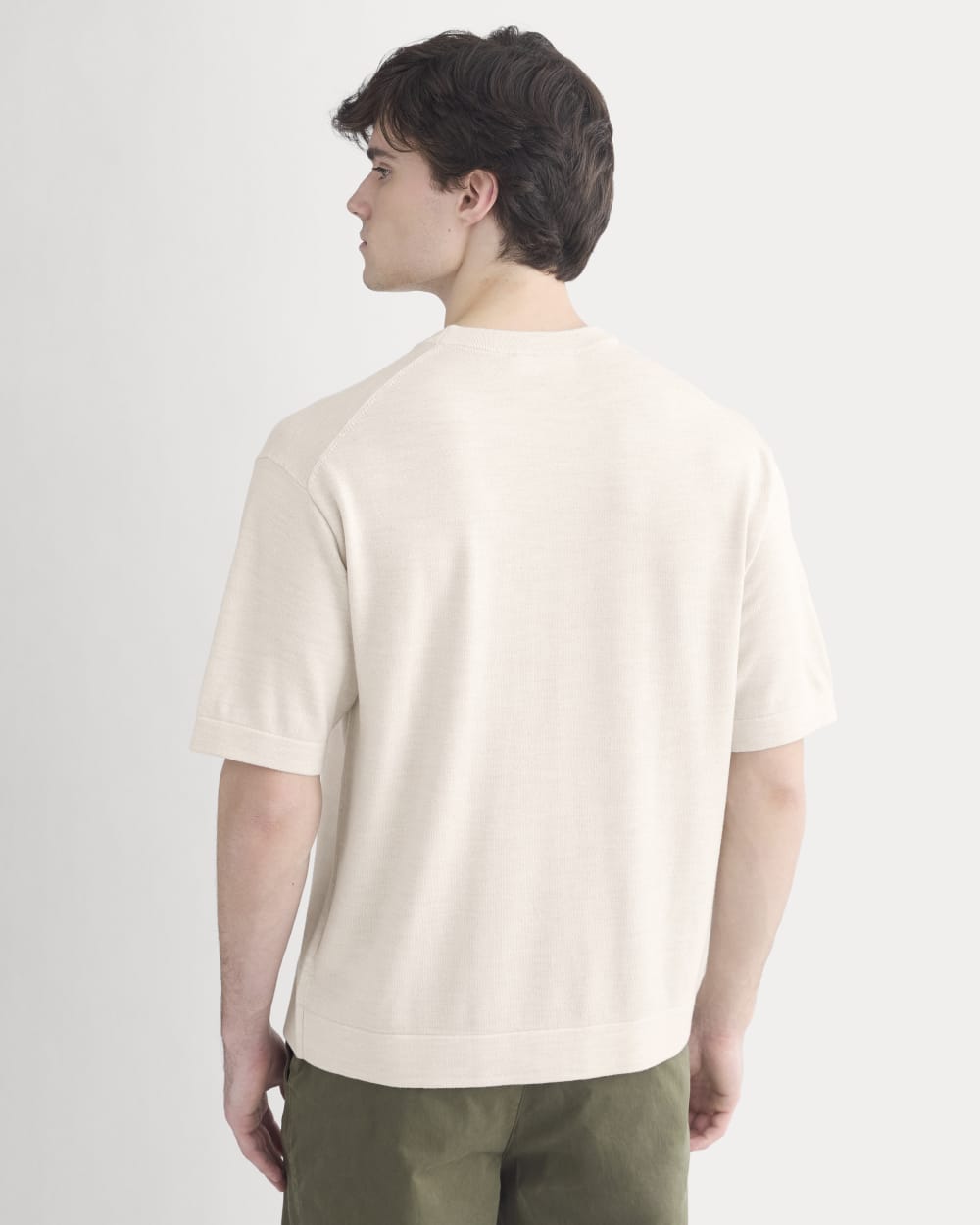 Ultrasoft Sweater Tee | Heathered Oat - Image 5