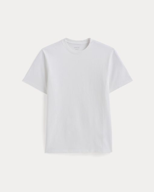 Alternative view of The Premium-Weight Crew | Uniform | White