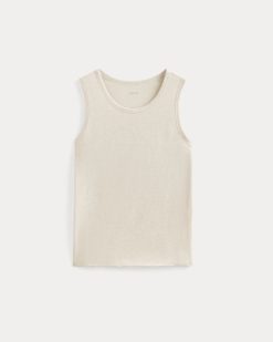 Alternative view of The Rec Performance Tank | Heathered Oat