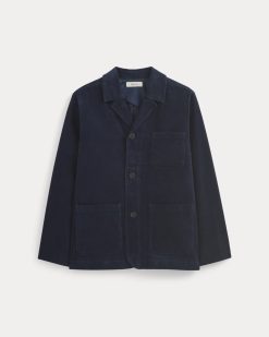 Alternative view of Fine Wale Corduroy Chore Blazer | Navy