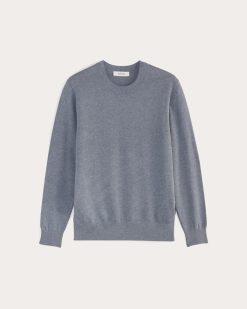 Alternative view of The No-Sweat Sweater | Uniform | Heather Sage Blue