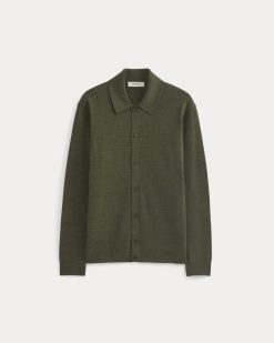 Alternative view of Ultrasoft Button-Down Sweater | Heather Beech