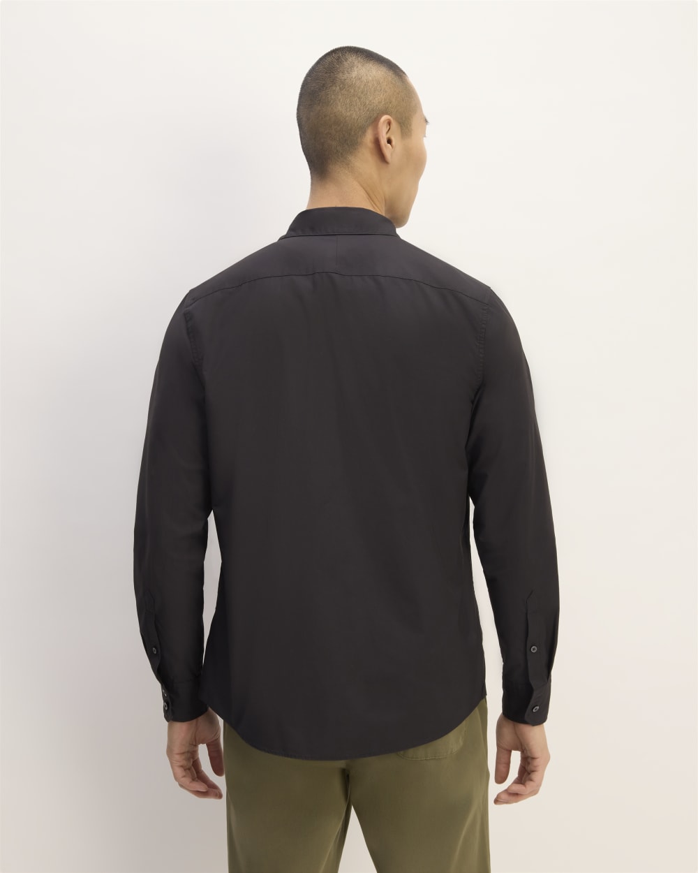 The Supima® Poplin Shirt | Black - Image 6