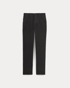 Alternative view of Wide Wale Corduroy Trouser | Black