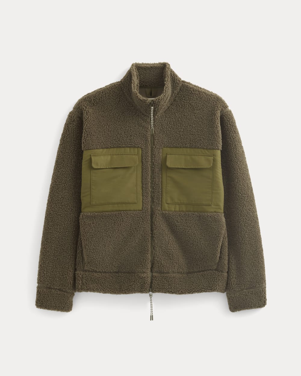 ReTrack Fleece Zip-Up | Beech - Image 2