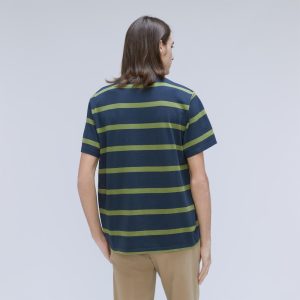 Alternative view of The Premium-Weight Crew | Uniform | Deep Navy / Sphagnum