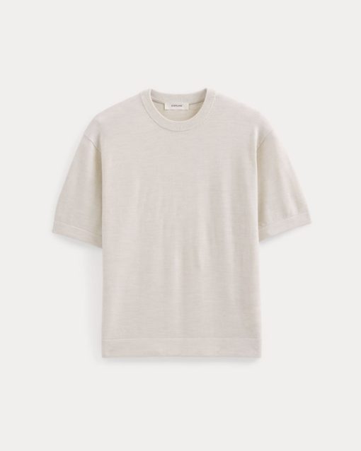 Alternative view of Ultrasoft Sweater Tee | Heathered Oat