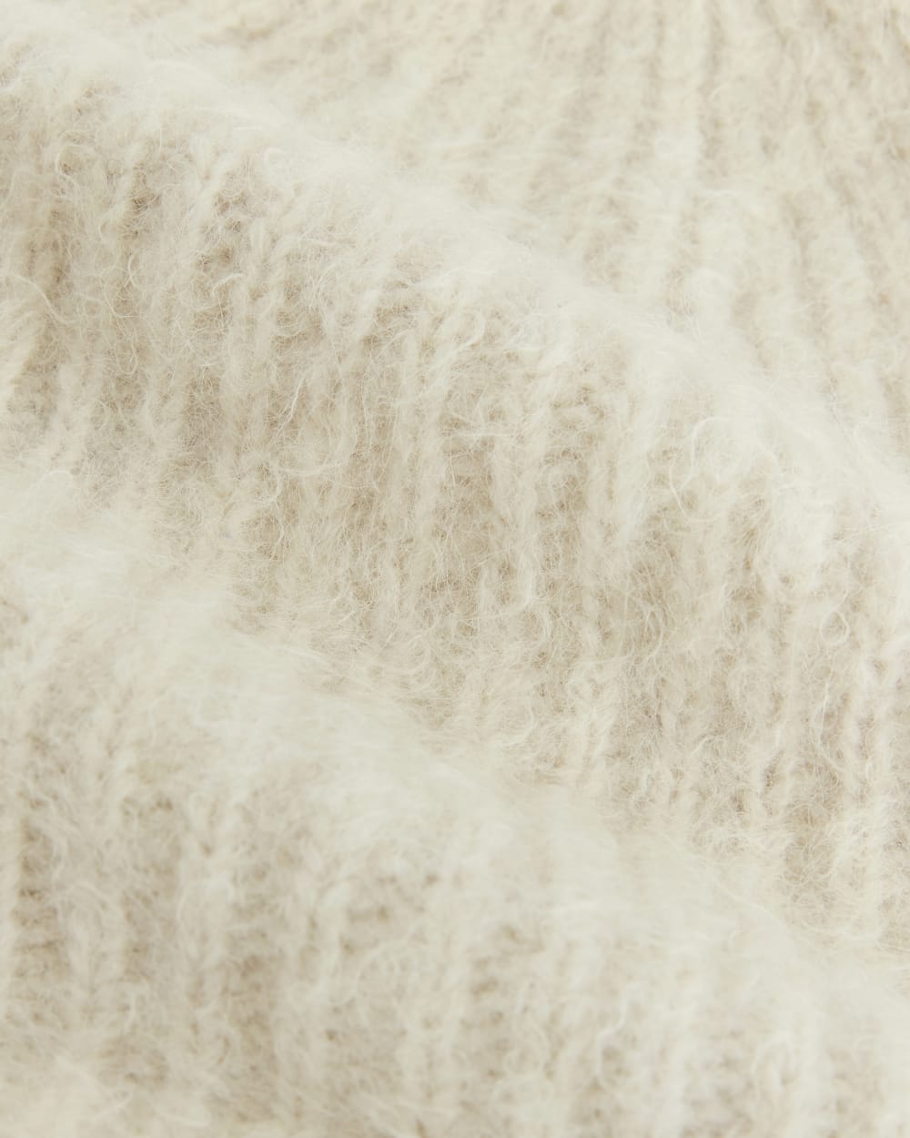 Plush Alpaca Beanie | Bone - Image 4