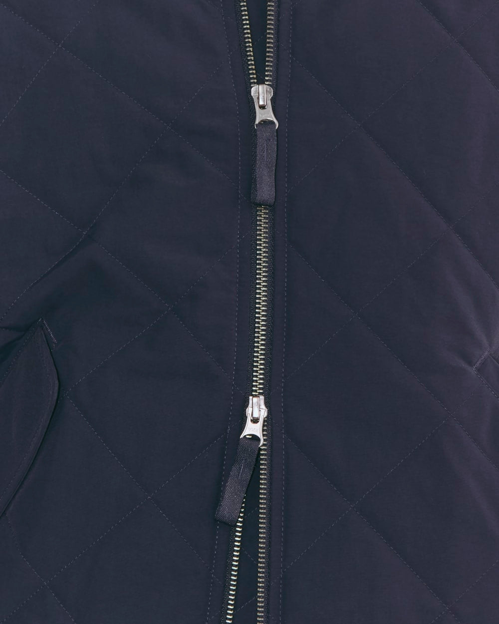 The Quilted Bomber | Navy - Image 5