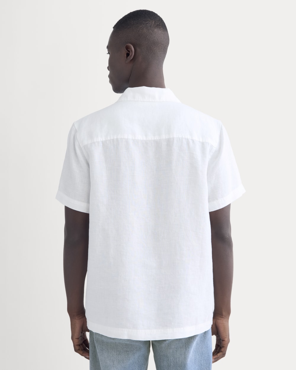 The Resort Shirt in Linen | White - Image 5