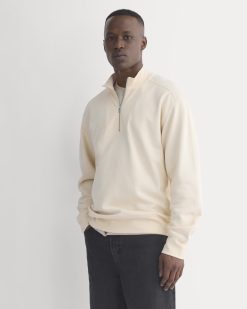 Lightweight Terry Sweatshirt | Parchment