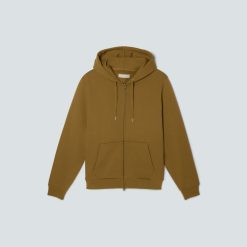 Alternative view of The Organic Track Full Zip | Tapenade