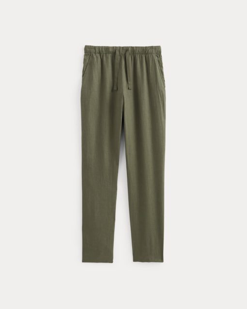 Alternative view of The Linen Easy Pant | Kalamata