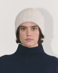 Alternative view of The Alpaca Beanie | Almond