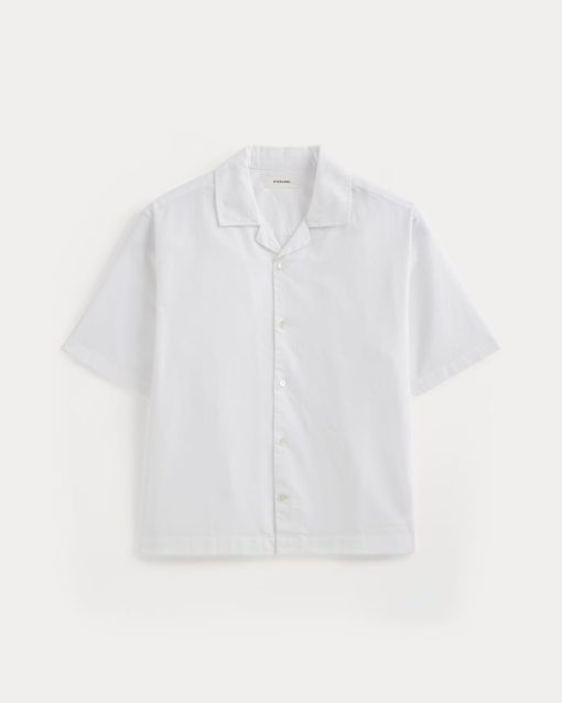 Alternative view of Cropped Resort Shirt | White