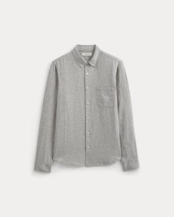 Alternative view of The Classic Shirt in Linen | Peyote