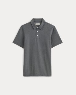 Alternative view of The Startup Polo | Black Chambray