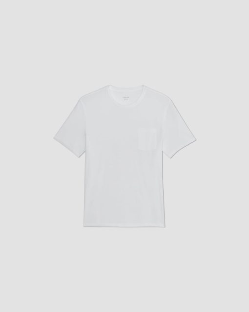 Alternative view of The Organic Cotton Pocket Tee | White