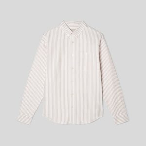 Alternative view of The Classic Oxford Shirt | Sahara / Off-White | Standard