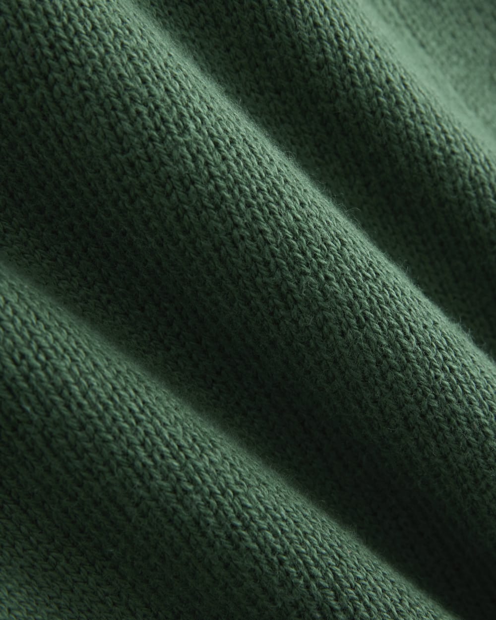 Cropped Cardigan in Everyday Cotton | Hunter Green - Image 6